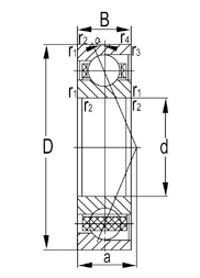 Stainless Steel Angular Contact Bearings