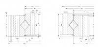 Crossed Cylindrical Roller Slewing Bearings